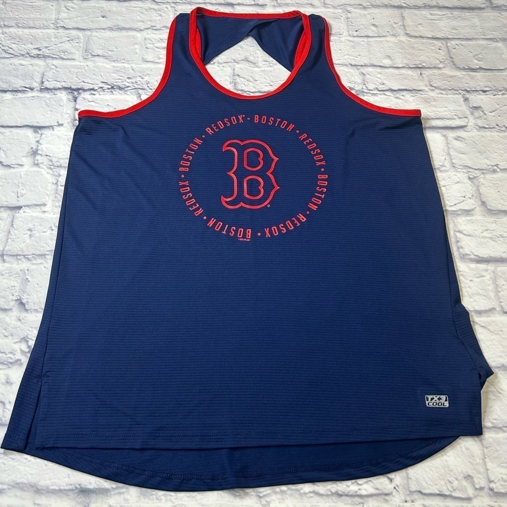 Boston Red Sox Women's Blue Tank Top. Size XL